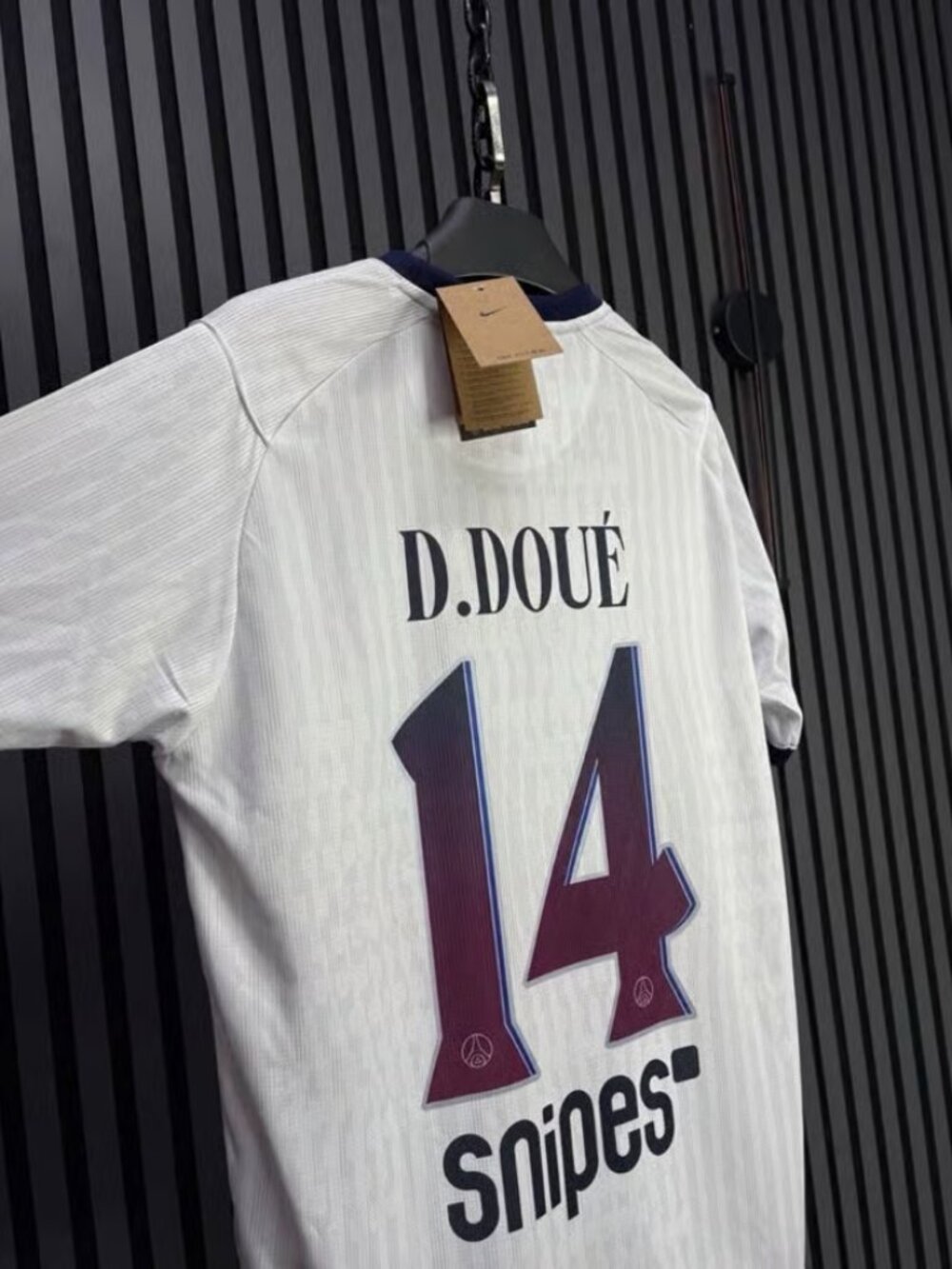 Doue White Soccer 2026 27 Jersey